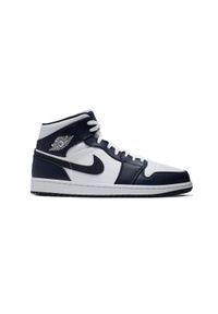 Buty sportowe Air Jordan 1 MID Metalic Obsydian. Kolor: czarny