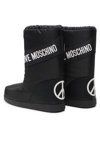 Love Moschino - LOVE MOSCHINO Śniegowce JA24032G1HISA000 Czarny. Kolor: czarny. Materiał: materiał