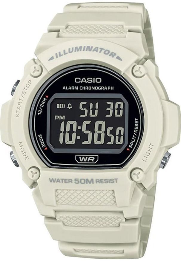 Casio - ZEGAREK MĘSKI CASIO W-219HC-8BVDF + BOX