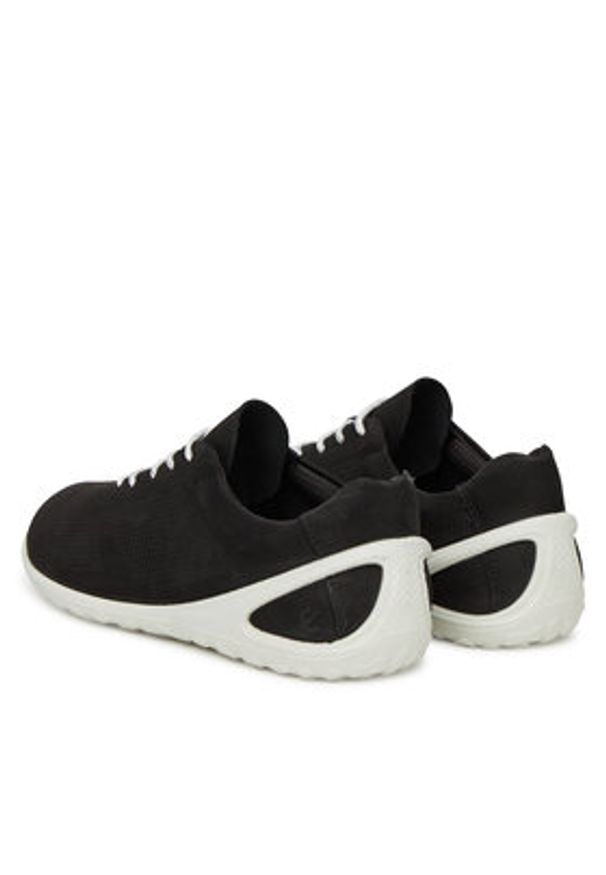 ecco - ECCO Sneakersy Biom Lite 80240302001 Czarny. Kolor: czarny. Materiał: nubuk, skóra