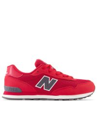Buty New Balance GC515KC - czerwone. Okazja: na co dzień. Kolor: czerwony. Materiał: materiał, syntetyk, guma. Szerokość cholewki: normalna. Model: New Balance 574