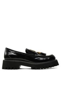 DKNY Loafersy Gilian K3436027 Czarny. Kolor: czarny. Materiał: skóra