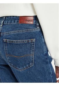 Pepe Jeans Jeansy PL204730 Granatowy Straight Fit. Kolor: niebieski #5