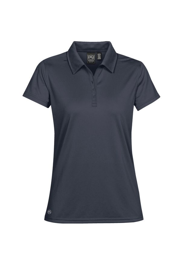 STORMTECH - Damska Eclipse H2XDry Pique Polo. Typ kołnierza: polo. Kolor: niebieski
