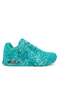 skechers - Sneakersy Skechers. Kolor: zielony