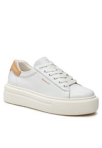 GANT - Gant Sneakersy Alincy Sneaker 28531545 Biały. Kolor: biały. Materiał: skóra