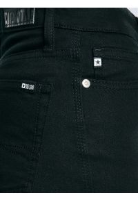 Big-Star - Spodnie jeans damskie czarne Myrra 915. Stan: podwyższony. Kolor: czarny. Styl: rockowy #5
