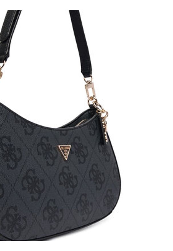 Guess Torebka 180227 Czarny. Kolor: szary. Materiał: skórzane