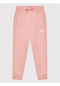 Adidas - adidas Spodnie dresowe adicolor HD2056 Różowy Regular Fit. Kolor: różowy. Materiał: bawełna #1
