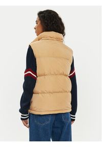 Tommy Jeans Bezrękawnik Alaska DW0DW18862 Beżowy Regular Fit. Kolor: beżowy. Materiał: syntetyk. Długość rękawa: bez rękawów #4