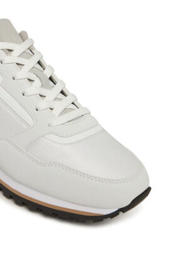 BOSS Sneakersy Parkour-L 50552914 Biały. Kolor: biały. Materiał: skóra