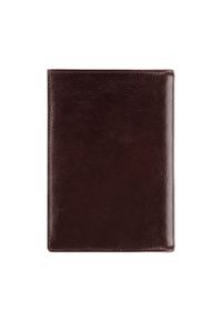 Wittchen - Męski portfel ze skóry klasyczny brązowy. Kolor: brązowy. Materiał: skóra #3