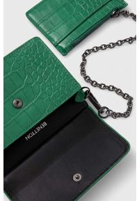 United Colors of Benetton portfel damski kolor zielony. Kolor: zielony #2