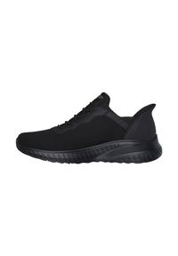skechers - Buty męskie SKECHERS Slip-ins Bobs Squad Chaos Daily Hype. Kolor: brązowy, zielony, wielokolorowy