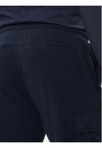 Aeronautica Militare Spodnie dresowe 252PF1010UF00662 Granatowy Regular Fit. Kolor: niebieski. Materiał: bawełna #4