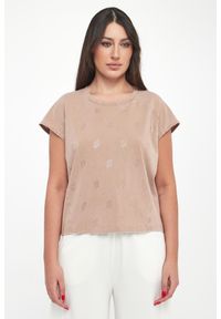 Liu Jo - T-shirt damski z cyrkoniami LIU JO #4