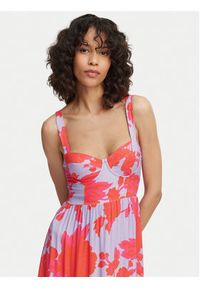 Maaji Sukienka letnia Lamary PT3024CLD001 Fioletowy Regular Fit. Kolor: fioletowy. Materiał: wiskoza. Sezon: lato #5