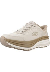 skechers - Buty SKECHERS SLIP-INS ZIRRUS Beżowy. Kolor: beżowy. Materiał: tkanina, syntetyk. Styl: sportowy #1