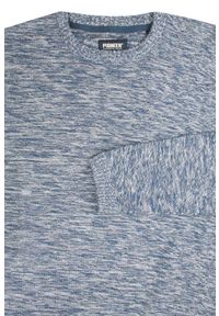 Oryginalny Sweter Męski Pioneer – Bawełna – Melanżowa Tkanina - Niebieski. Kolor: niebieski. Materiał: bawełna. Wzór: melanż. Sezon: lato #2