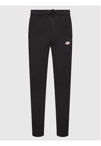 Dickies Spodnie dresowe Unisex Mapleton DK0A4XIMBLK Czarny Regular Fit. Kolor: czarny. Materiał: syntetyk, bawełna