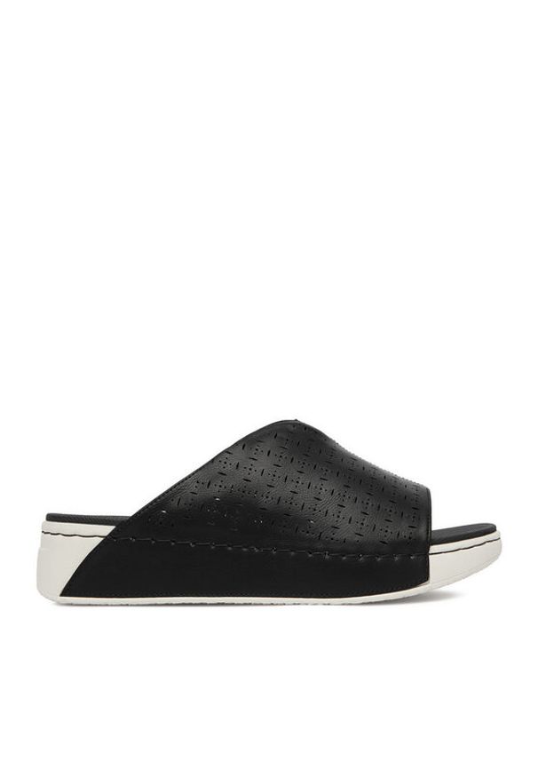 Go Soft Klapki CEO-R26SS02248 Czarny. Kolor: czarny. Materiał: skóra