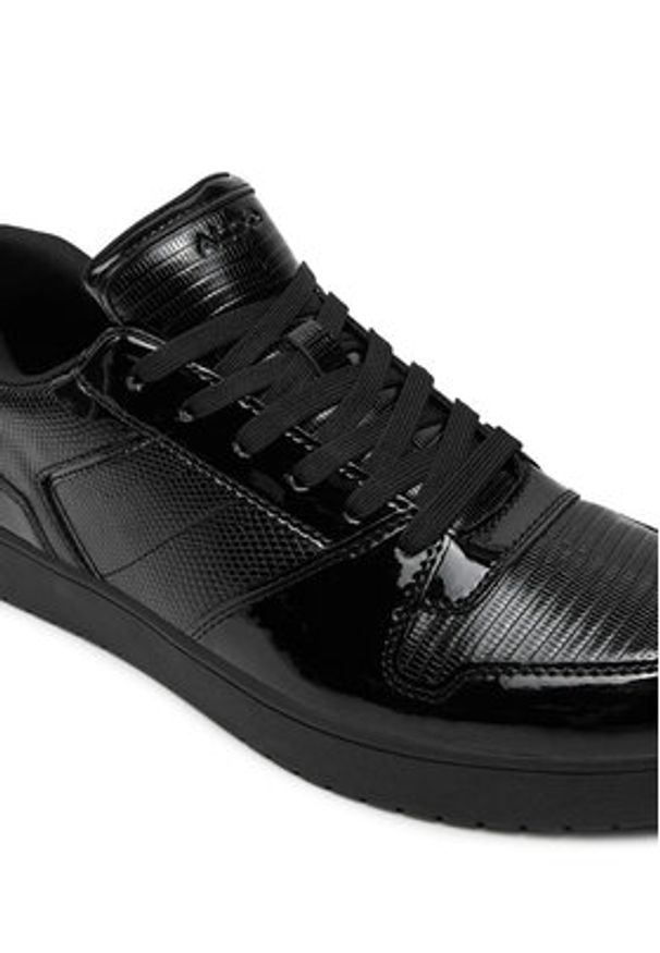 Aldo Sneakersy Zethan 13847746 Czarny. Kolor: czarny. Materiał: skóra