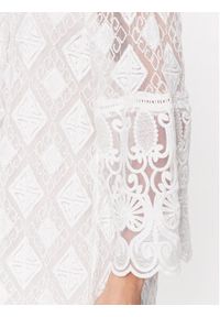 Iconique Sukienka codzienna IC23 008 Biały Regular Fit. Okazja: na co dzień. Kolor: biały. Materiał: bawełna. Typ sukienki: proste. Styl: casual #4