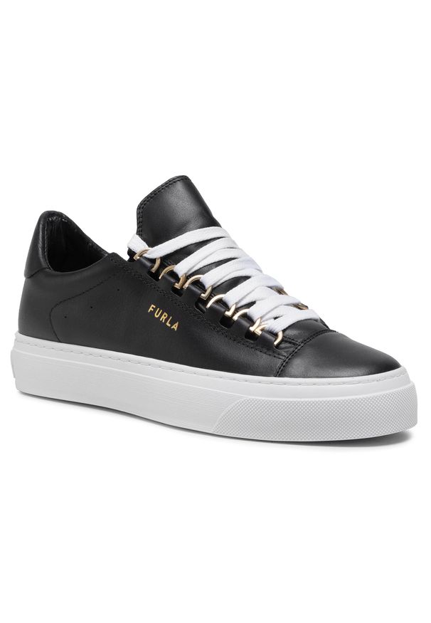 Sneakersy Furla Hikaia Low YD69HKL-Y62000-O6000-1-007-20-AL-3500 S Nero. Kolor: czarny. Materiał: skóra