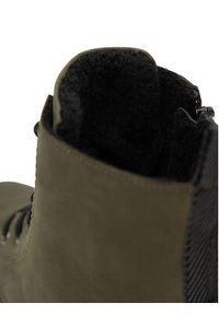 Lasocki Botki WI23-PUSZAN-25 Khaki. Kolor: brązowy. Materiał: skóra