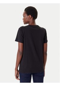 Liu Jo Sport T-Shirt TF5280 JS923 Czarny Regular Fit. Kolor: czarny. Materiał: bawełna. Styl: sportowy #5
