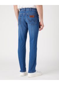 Wrangler - WRANGLER TEXAS SLIM MĘSKIE SPODNIE JEANSOWE PISCES W12SLD369