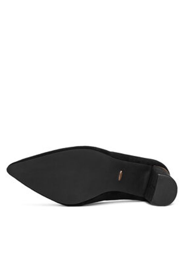 DeeZee Czółenka LWXH916-1 Czarny. Kolor: czarny. Materiał: materiał