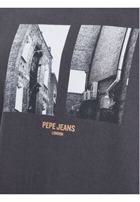 Pepe Jeans Bluza Meelo PM582474 Szary Regular Fit. Kolor: szary. Materiał: bawełna