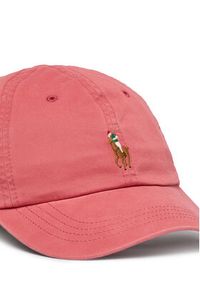 Polo Ralph Lauren Czapka z daszkiem 211954881502 Różowy. Kolor: różowy. Materiał: bawełna #3