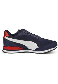 Buty Puma ST Runner V3 Mesh JR, Dzieci. Kolor: czerwony, niebieski, wielokolorowy. Materiał: mesh, syntetyk, tkanina, materiał