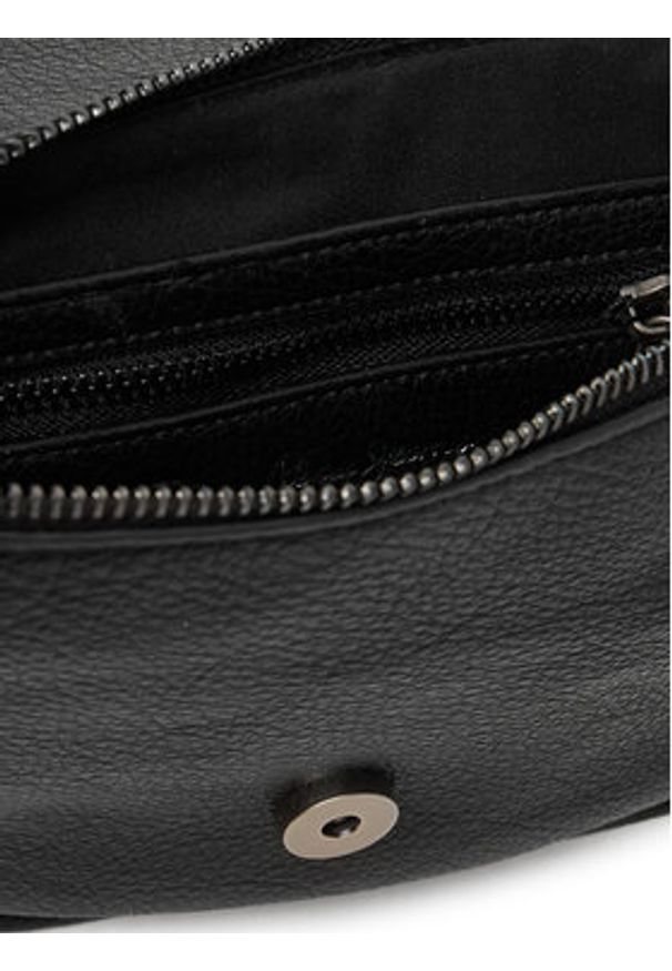 Pepe Jeans Torebka Crisha Code PL0300006 Czarny. Kolor: czarny. Materiał: skórzane