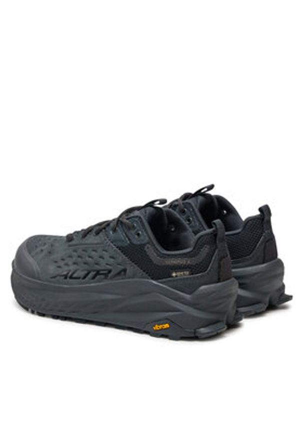 Altra Trekkingi Olympus 6 Hike Low GTX AL0A85NN Czarny. Kolor: czarny. Materiał: skóra