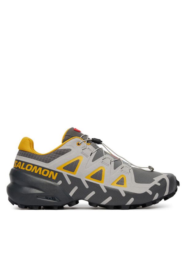 salomon - Salomon Buty do biegania Speedcross 6 L49158800 Szary. Kolor: szary. Materiał: materiał. Model: Salomon Speedcross