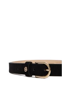 BOSS Pasek Damski 50522643 Czarny. Kolor: czarny. Materiał: skóra, zamsz #3
