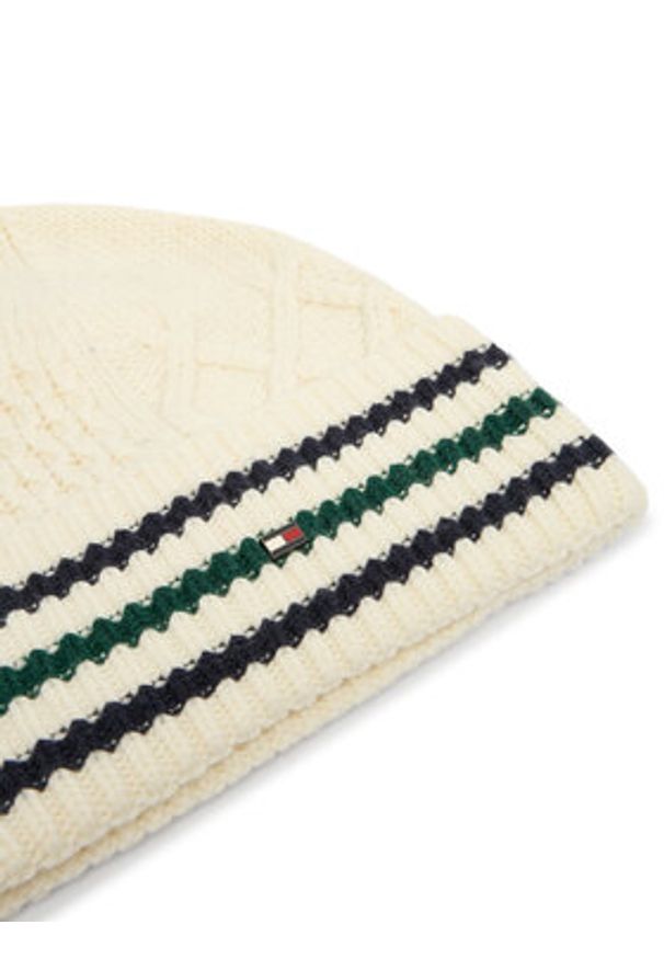 TOMMY HILFIGER - Tommy Hilfiger Czapka Flag Cable AM0AM12810 Kolorowy. Materiał: wełna. Wzór: kolorowy