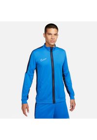 Bluza męskie Nike Dri Fit Academy 23. Kolor: niebieski. Materiał: poliester, materiał. Technologia: Dri-Fit (Nike). Sport: fitness #1