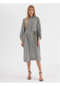 Fransa Sukienka codzienna 20611667 Czarny Regular Fit. Okazja: na co dzień. Kolor: czarny. Materiał: wiskoza. Typ sukienki: proste. Styl: casual #12