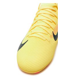 Nike Buty do piłki nożnej HF6283 800 Żółty. Kolor: żółty. Materiał: skóra