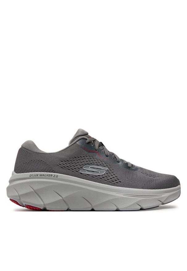 skechers - Skechers Sneakersy D'Lux Walker 2.0-Swave 232714/CCRD Szary. Kolor: szary