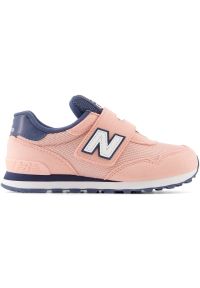 Buty New Balance Jr PV515KPN różowe. Okazja: na uczelnię, na co dzień. Zapięcie: rzepy. Kolor: różowy. Materiał: syntetyk, materiał, guma. Szerokość cholewki: normalna