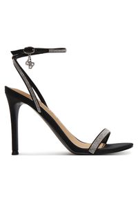 Guess Sandały FLJCHR SAT03 Czarny. Kolor: czarny. Materiał: skóra #1