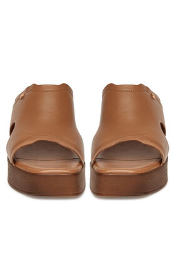 Lasocki Klapki WI16-2356-01 Brązowy. Kolor: brązowy. Materiał: skóra