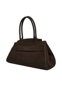 Gino Rossi - GINO ROSSI Torebka EO-LA224-19156A Brązowy. Kolor: brązowy. Materiał: zamszowe, skórzane #5
