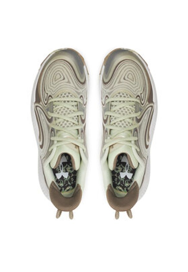 Under Armour Buty do koszykówki Ua Spawn 6 Camo 3028341-200 Szary. Kolor: szary. Materiał: materiał. Sport: koszykówka