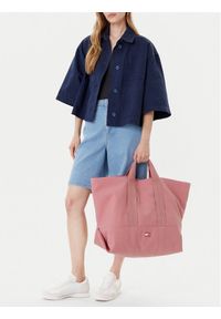 Tommy Jeans Torebka Tjw Tote Edition Canvas AW0AW17542 Różowy. Kolor: różowy #1